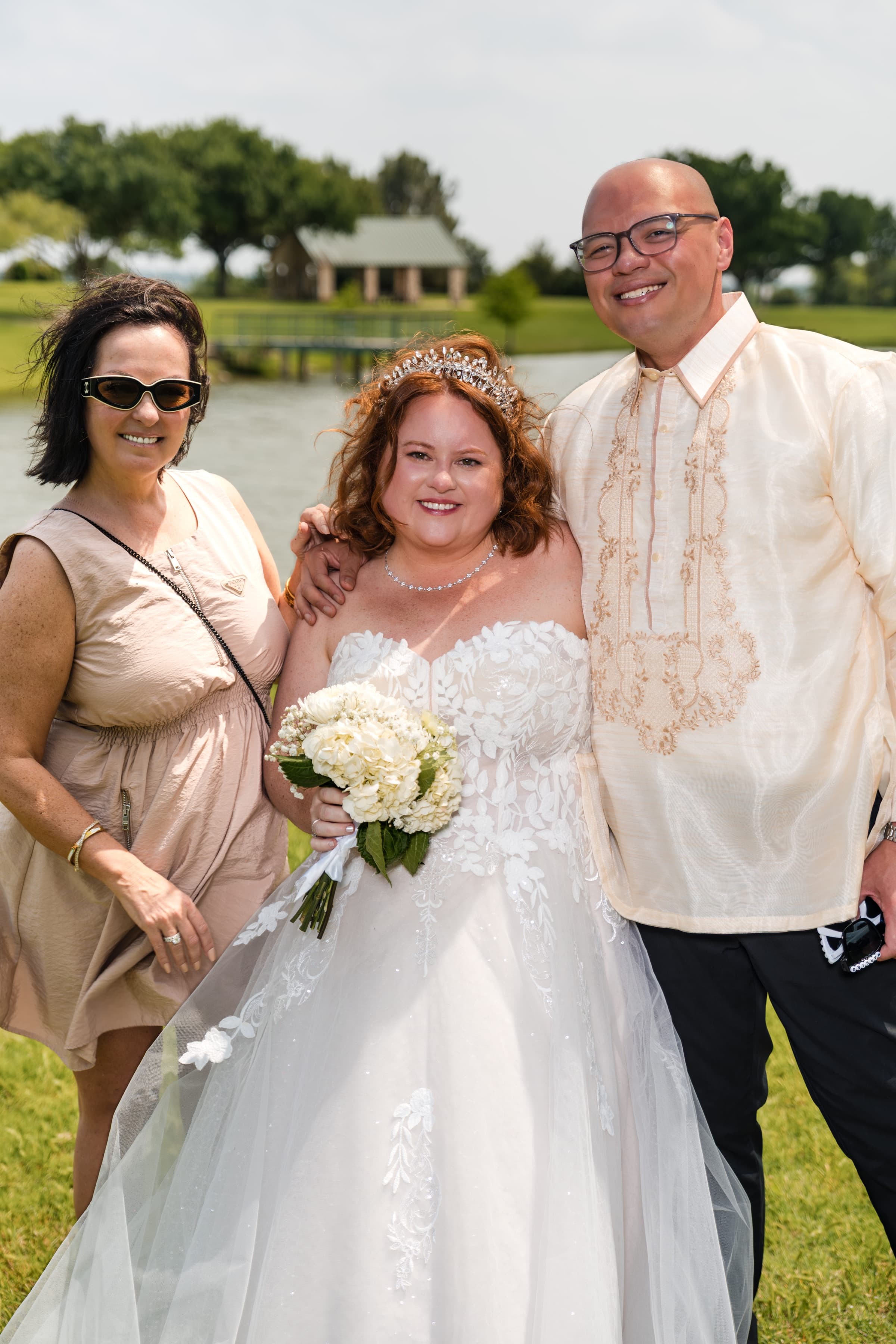 Dallas wedding photographer — close detail portrait, elegant couple